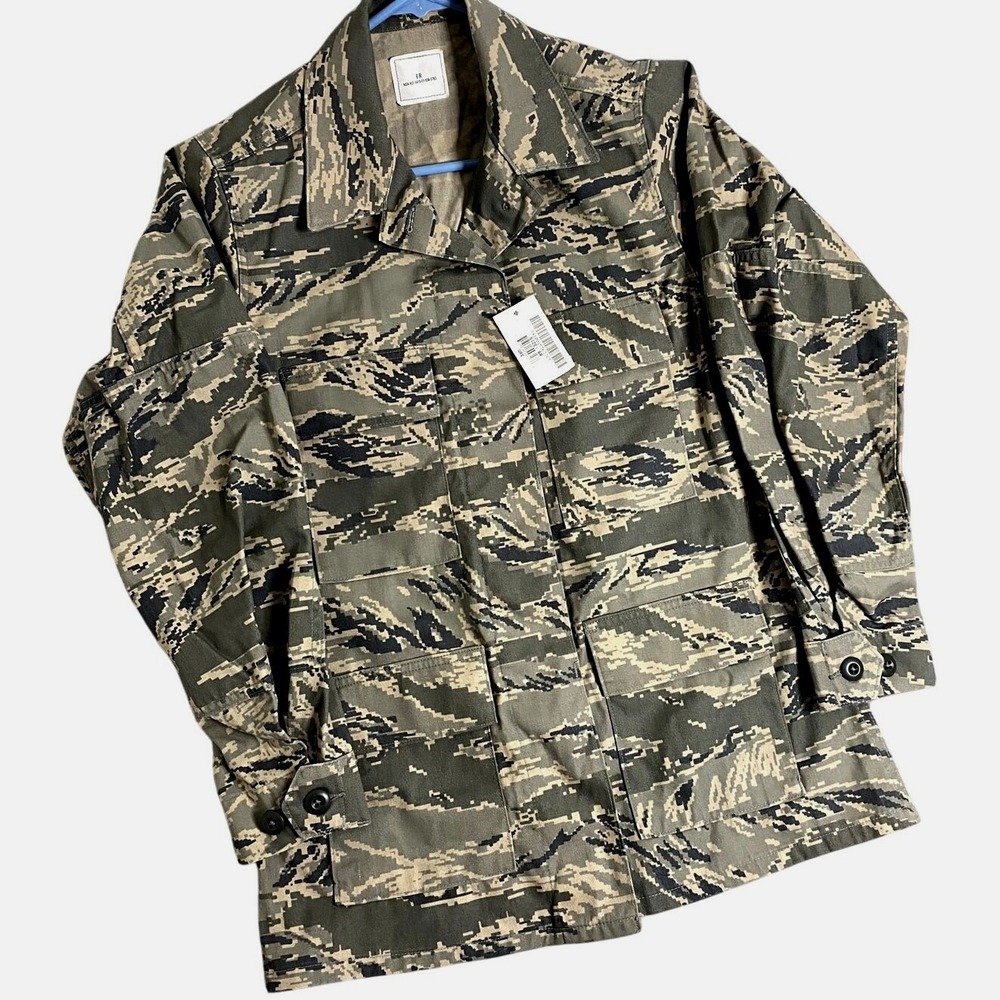 Propper Air Force Camo Utility Coat Women 6R Digital Tiger Stripe ABU Jacket
